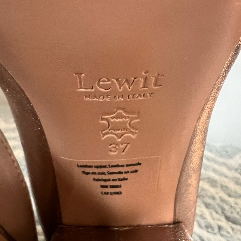 Rosé Gold Women's Sandals - Picture 8 of 8